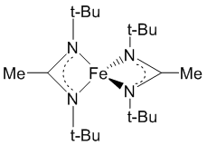 Bis(N,N&#8217;-di-t-butylacetamidinato)iron(II) - CAS:635680-56-7 - Fe(tBu-MeAMD)2, Bis(N, N-di-tert-butylacetamidinato)iron(II), Iron bis(N, N-di-tert-butylacetamidinate)
